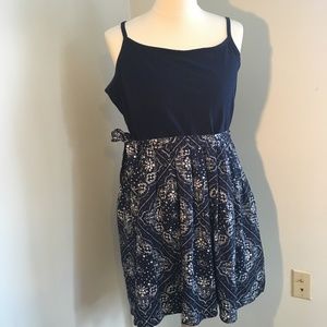 Tommy Hilfiger Navy Kerchief Sundress
